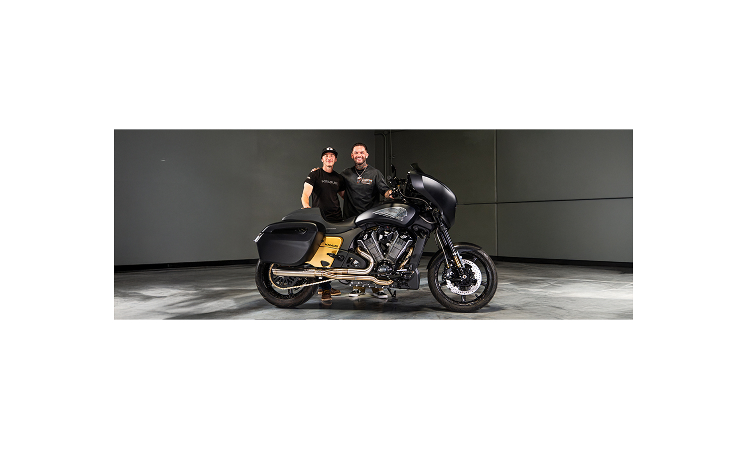 Indian Motorcycle unleashes final Forged Chieftain PowerPlus build for former UFC Champion Cody Garbrandt by Kraus Motor Co.