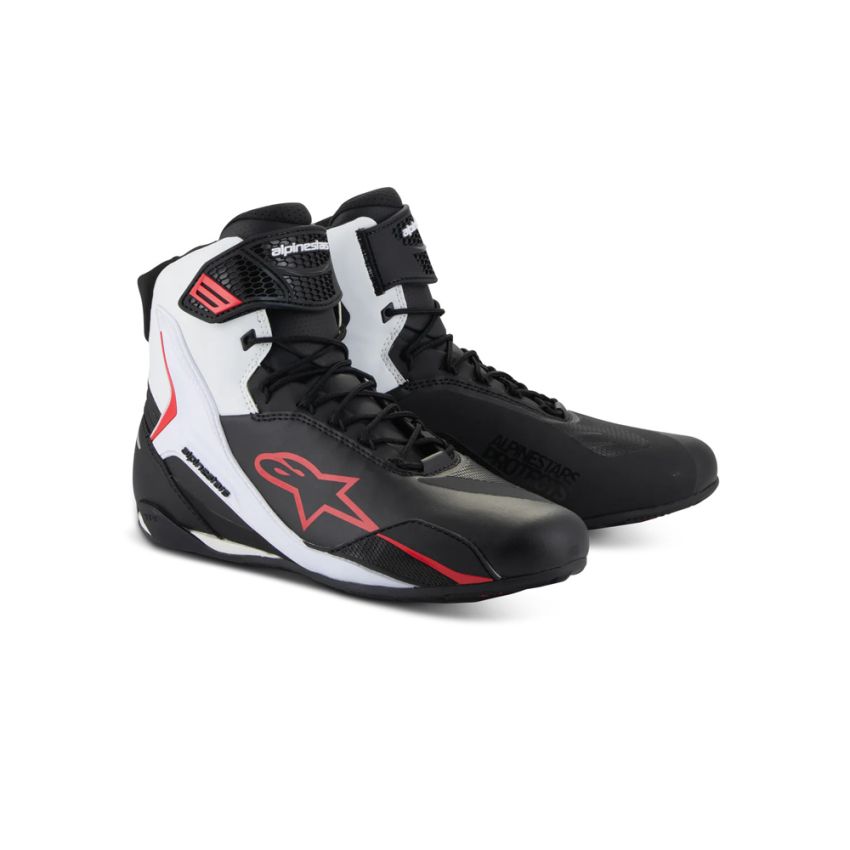 Alpinestars | Faster 4 Shoes | Black/White/Red