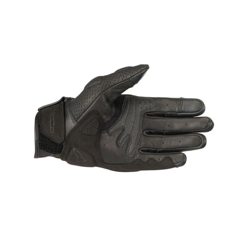 Alpinestars - Mustang V2 Leather Glove - Black/Black