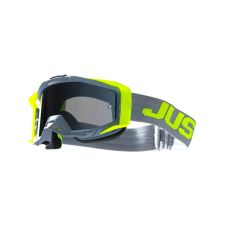 Just1 | Iris 2.0 | Goggles | Logo Grey/Yellow Fluo Frame | Mirror Silver Lens