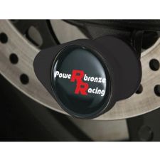 POWERBRONZE Rear Bobbins - Suzuki GSXR1000 - 01>10 - Black