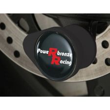 POWERBRONZE Rear Bobbins - Suzuki B-King - 07>10 - Black