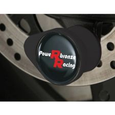 POWERBRONZE Rear Bobbins - Suzuki GSX1300R Hayabusa - 08>10 - Black