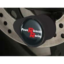 POWERBRONZE Rear Bobbins - Yamaha FZ-1 - 06>10 - Black