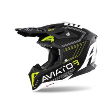 Airoh Aviator 3 - Yellow Matt - Primal Helmet