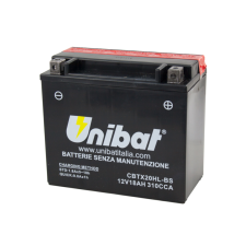 UNIBAT High Performance Series Motorcycle Battery -  YTX20HL-BS