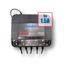 UNIBAT 5-Output Battery Charger / Conditioner