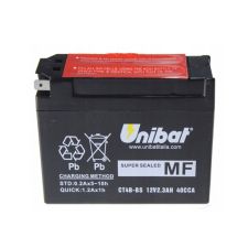 UNIBAT MF Series Motorcycle Battery - CT4B-BS