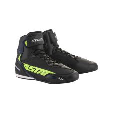 Alpinestars Faster 3 Shoes - Black/Yellow/Blue