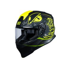 Origine | Dinamo Fighter | Full Face Helmet | Yellow Fluo/Black Matt